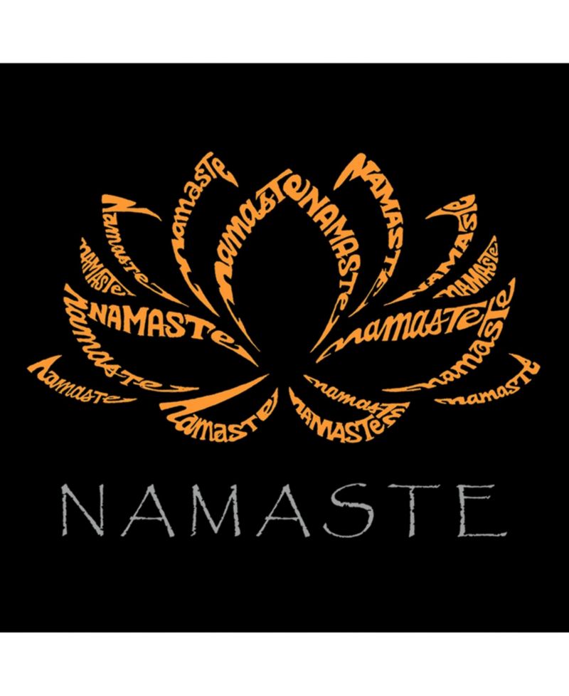 Men's Premium Word Art Namaste T-shirt
