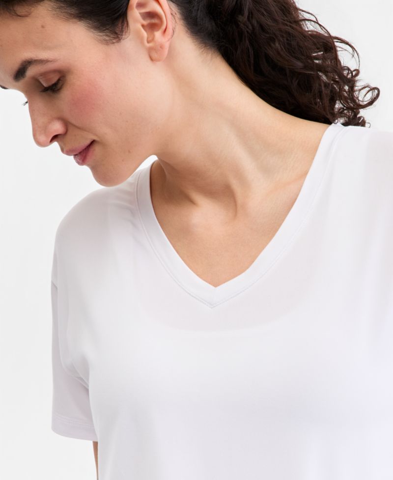 Women's V-Neck Short-Sleeve Performance Tee