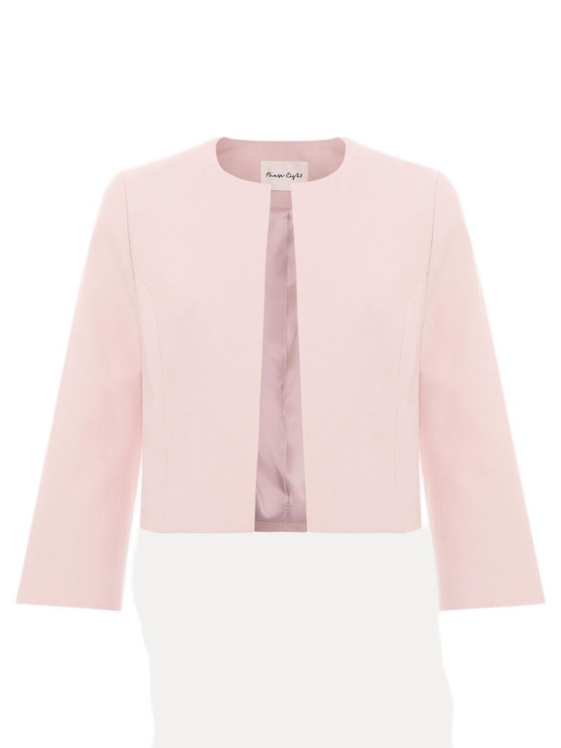 Women's Elizabeth Cropped Round Neck Jacket