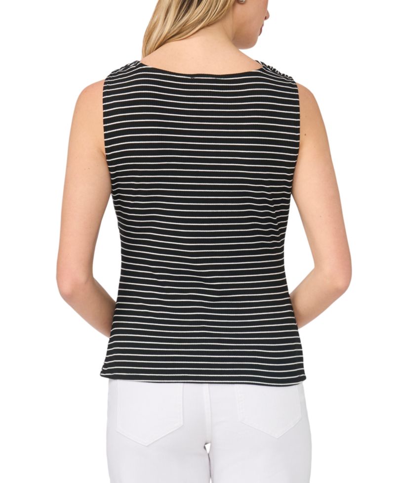 Women's Asymmetrical Ruched Cowl Neck Knit Top