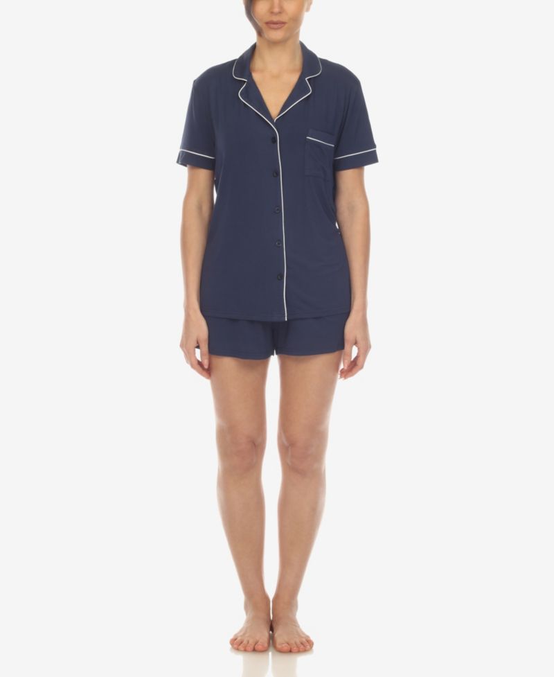 Women's 2-Piece Short Sleeve Pajama Set