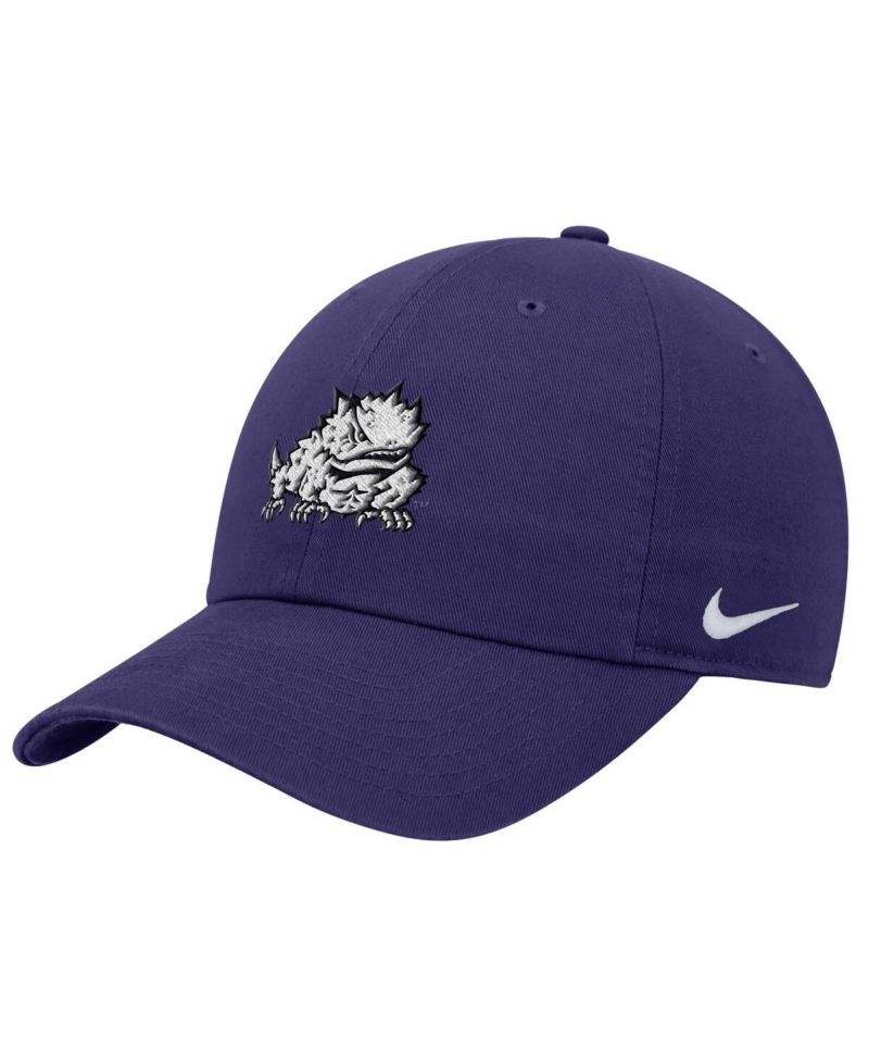 Men's Purple TCU Horned Frogs Club Adjustable Hat