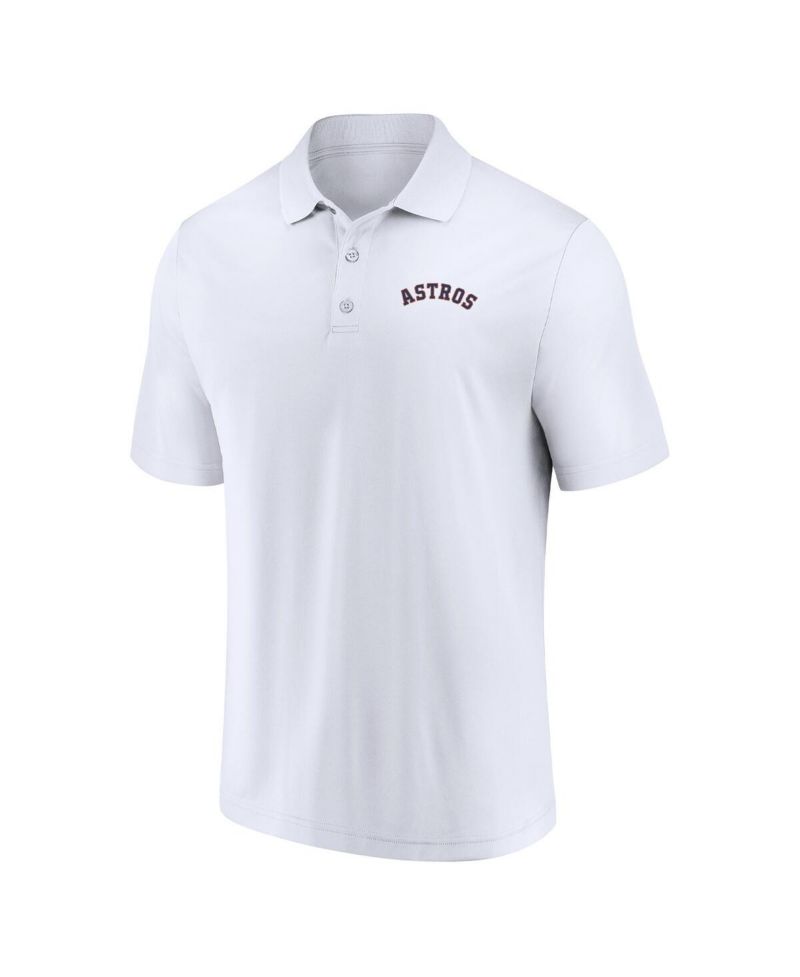 Men's Navy, White Houston Astros Polo Shirt Combo Set