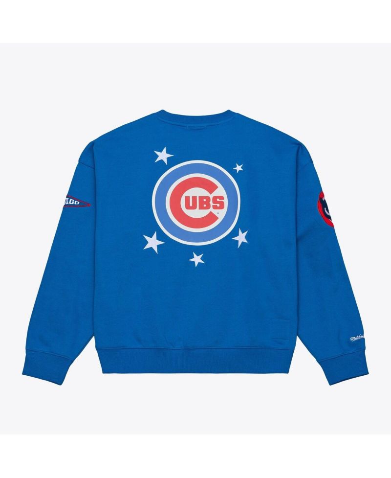 Women's Royal Chicago Cubs Pep Rally Sweatshirt