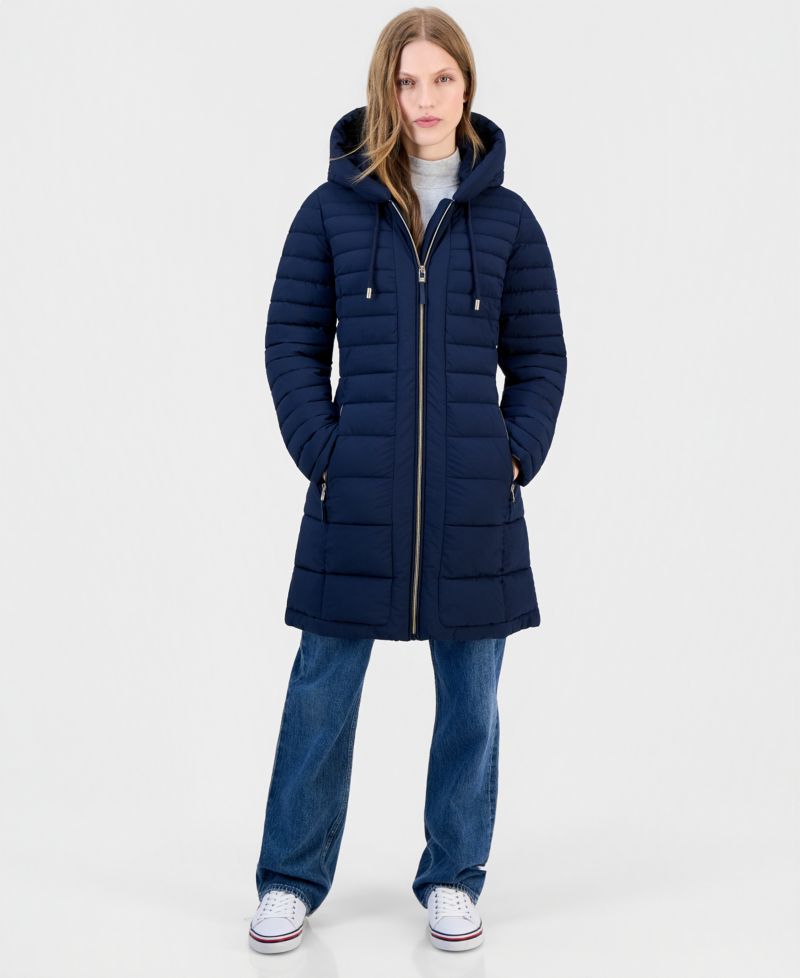 Women's Puffer Packable Hooded Coat