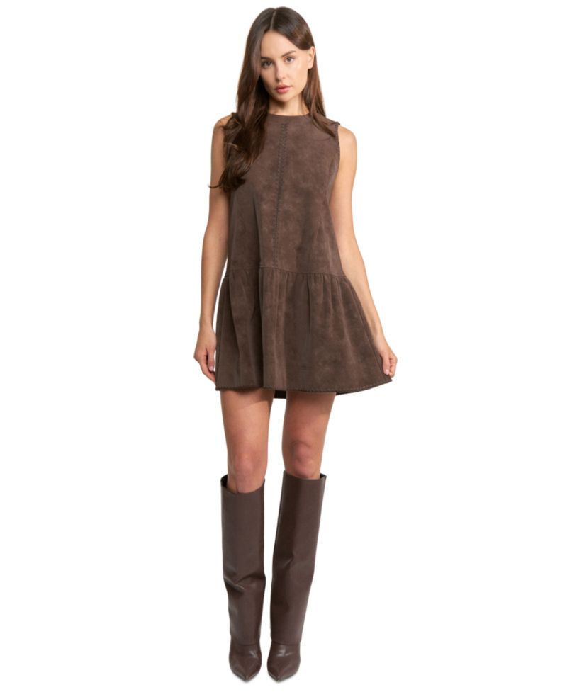 Women's Pauline Sleeveless Round Neck Mini Dress