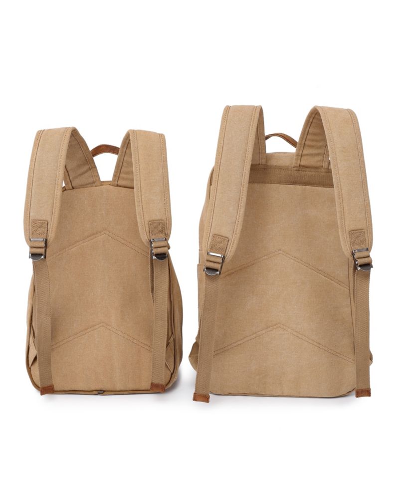 Trail and Tree Double Canvas Backpack Handbag