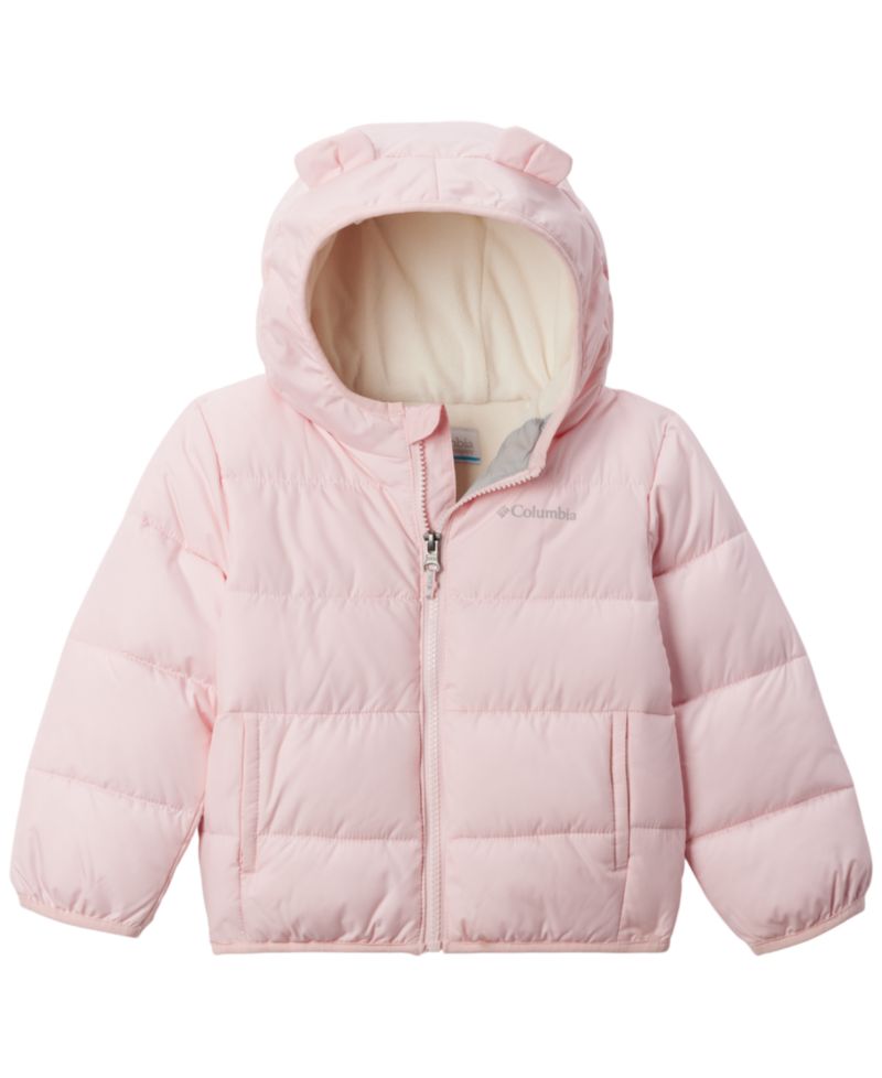 Toddler 2T-4T Tiny Bear Hooded Puffer Jacket