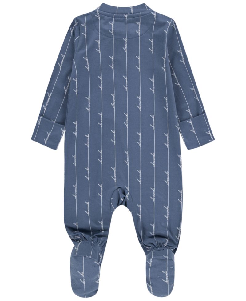 Baby Boys' Brushed Jersey Footed Long-Sleeve Coverall