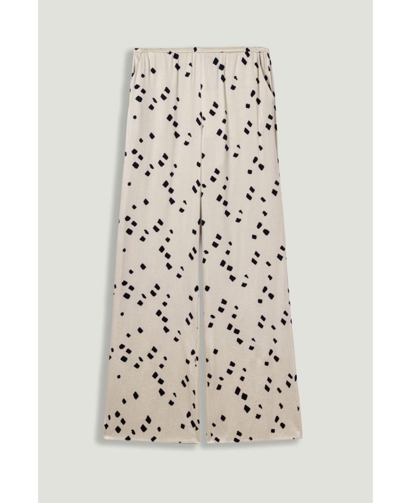 Women's Printed Wide-Leg Pants