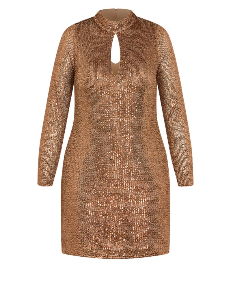 Plus Size Glowing Dress