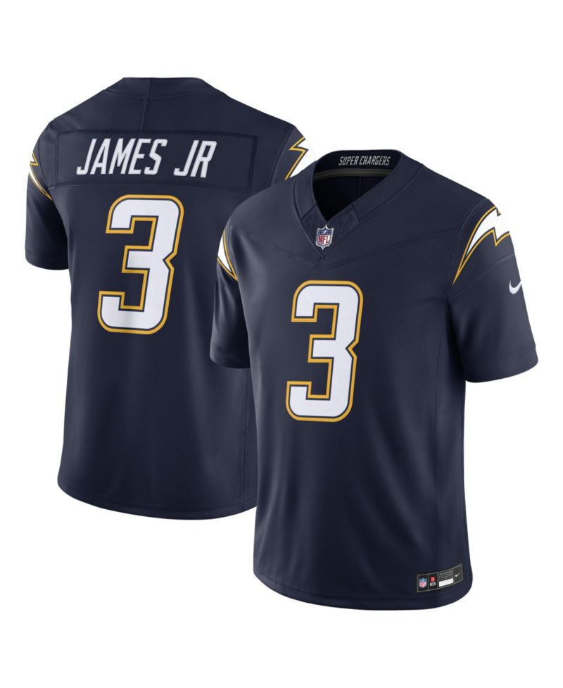 Men's Derwin James Jr. Navy Los Angeles Chargers Alternate Super Chargers Vapor F.U.S.E. Stitched Limited Jersey