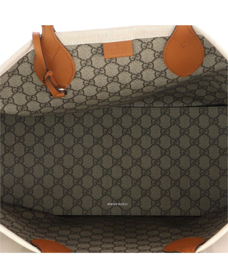 Medium Logo Shopper Tote Printed Canvas