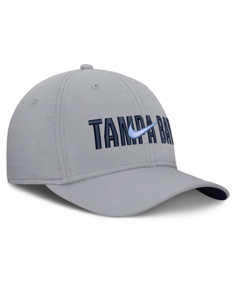 Men's Gray Tampa Bay Rays Primetime Rise Dri-FIT Flex Hat