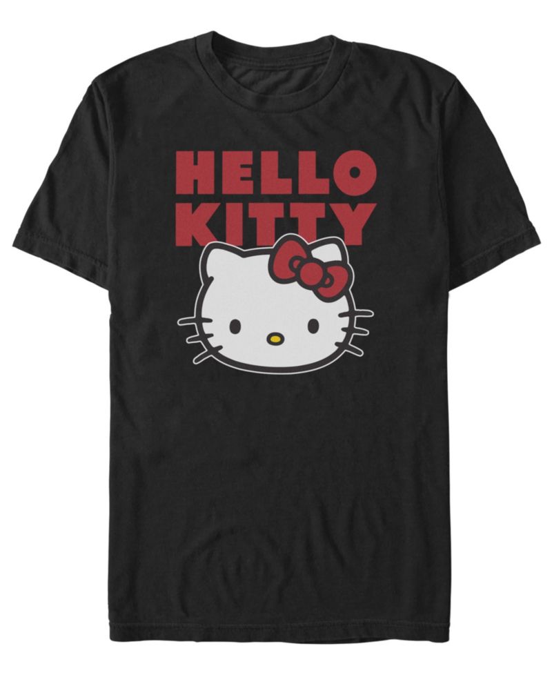 Men's Hello Kitty Classic Logo Graphic T-Shirt