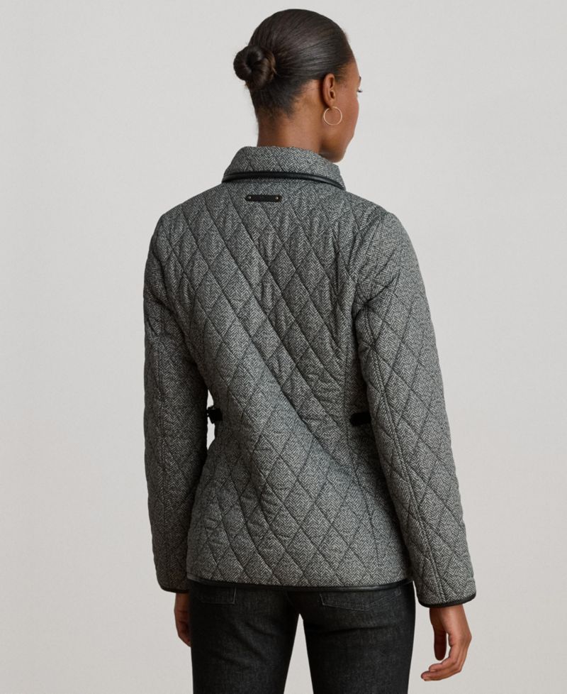 Women's Quilted Velboa-Lined Jacket, Created for Macy's