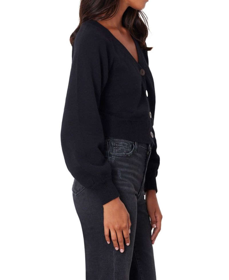 Women s Cotton Greta Cardigan in Forest Green