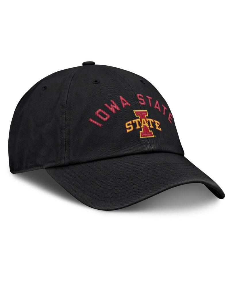 Men's Black Iowa State Cyclones Myth Adjustable Hat