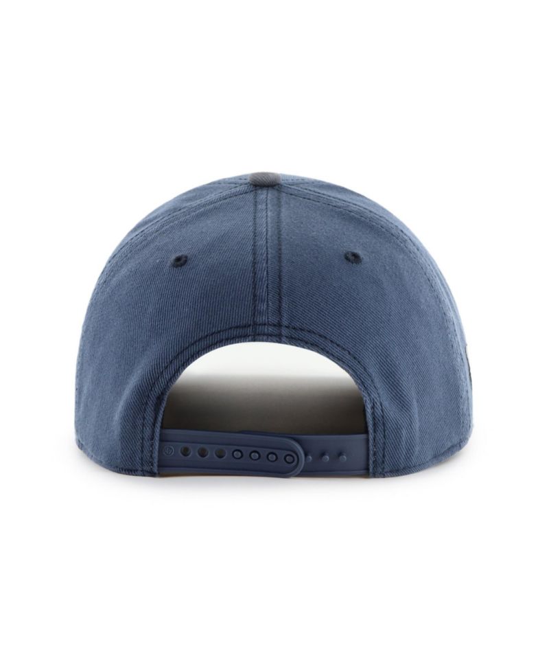 Men's Navy Denver Broncos Calderwood Well Worn Hitch Adjustable Hat