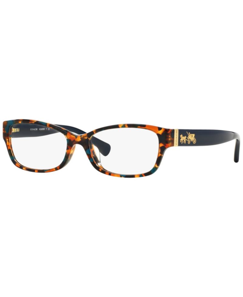 Woman Rectangle Plastic HC6078 Eyeglasses