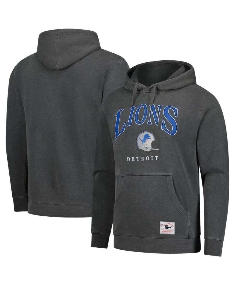 Gray Detroit Lions Slot Pullover Hoodie