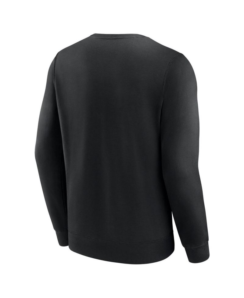 Men's Black East Stroudsburg Warriors Short Name Pullover Sweatshirt