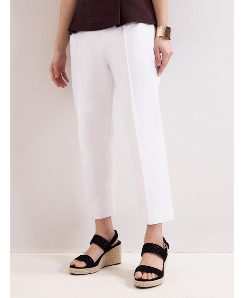 Women's Miah Cropped Tailored Cigarette Trousers