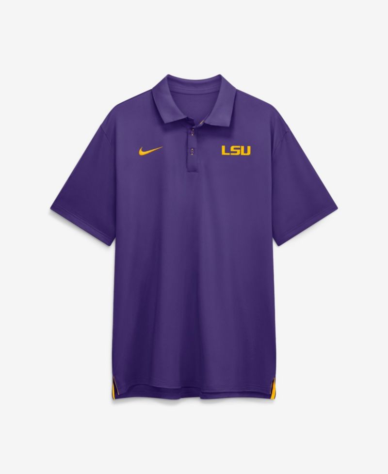 Men's LSU Tigers 2026 Sideline Tour Classic-Fit Polo Shirt