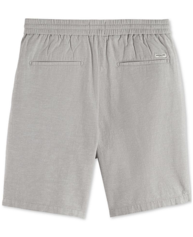 Men's Seasonal Core Linen-Blend Shorts