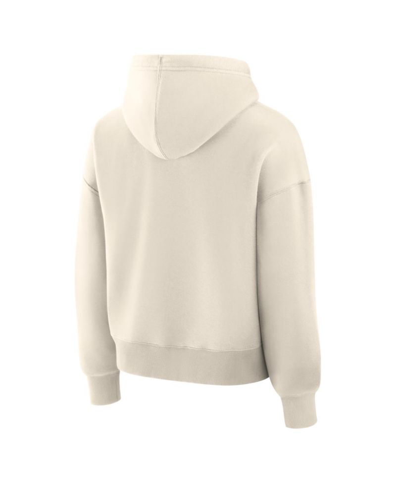 Women's Cream Los Angeles Dodgers Legacy Fleece Hoodie