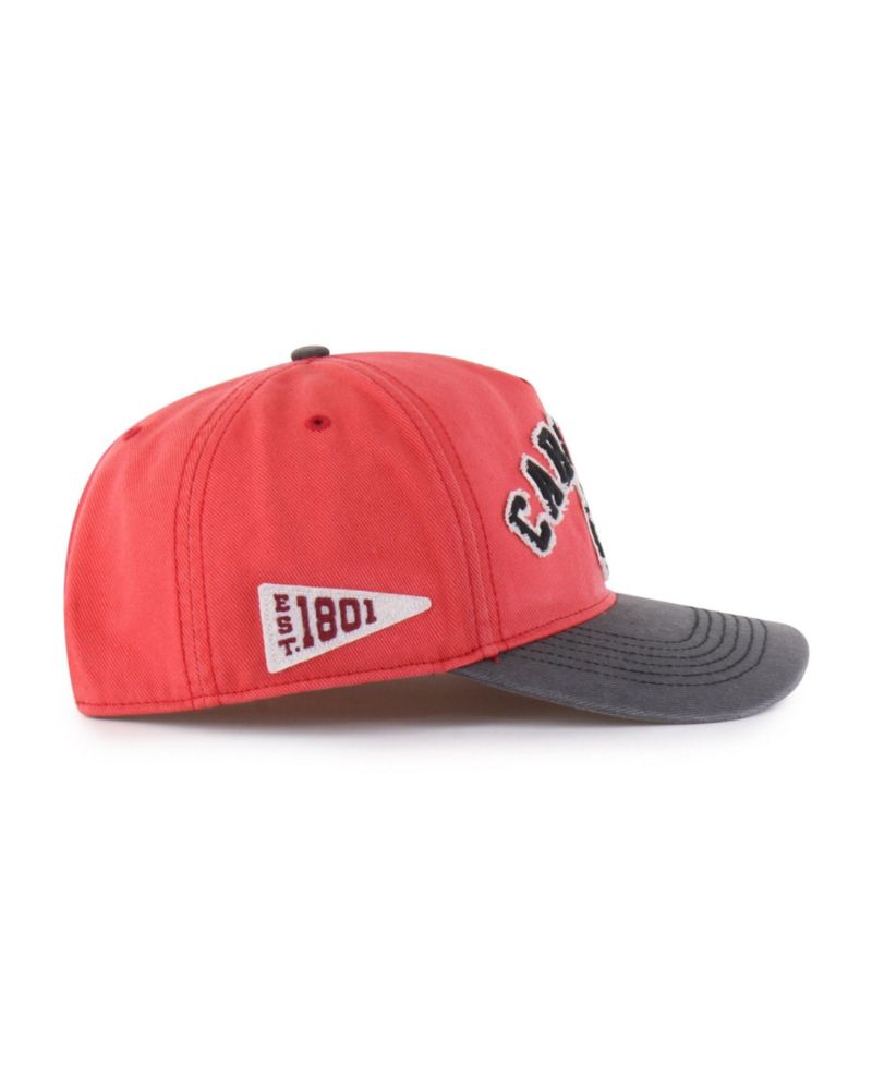 Men's and Women's '47 Red/Black South Carolina Gamecocks Well-Worn Calderwood Hitch Adjustable Hat