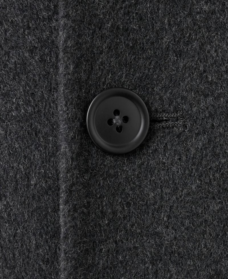 Men's Handmade Wool Hood Coat