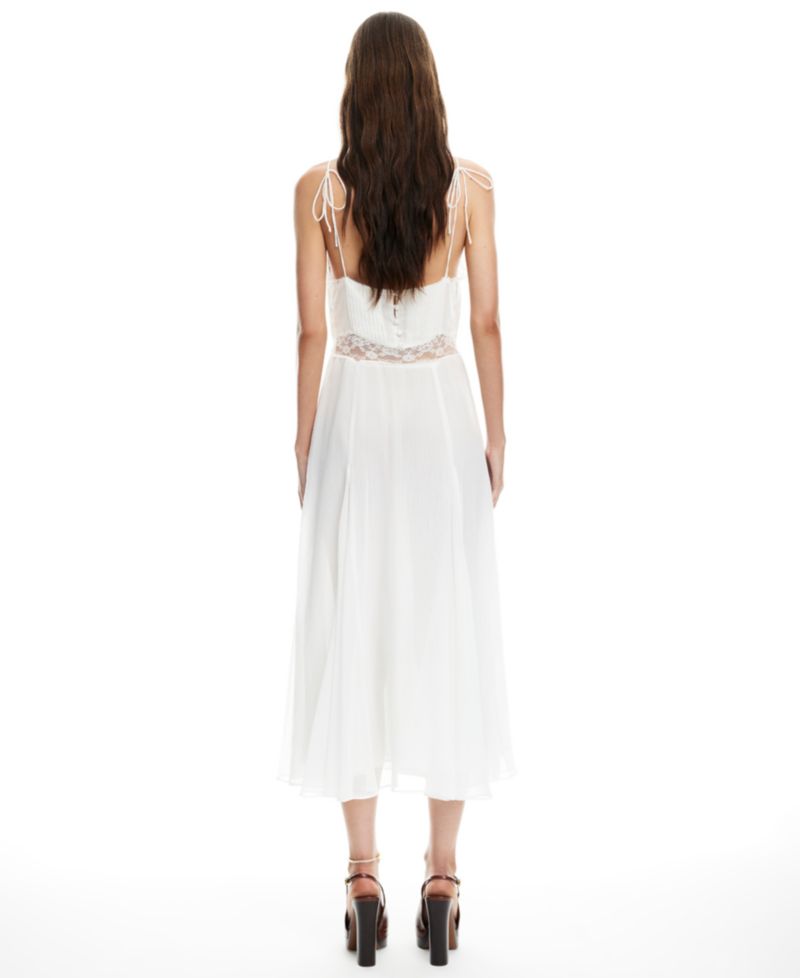 Women's Harmony Plunge Neck Midi Dress