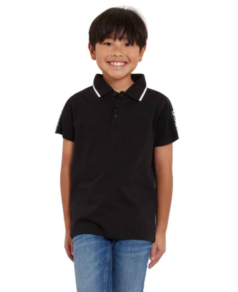 Big Boys Short Sleeve Taping Polo Shirt