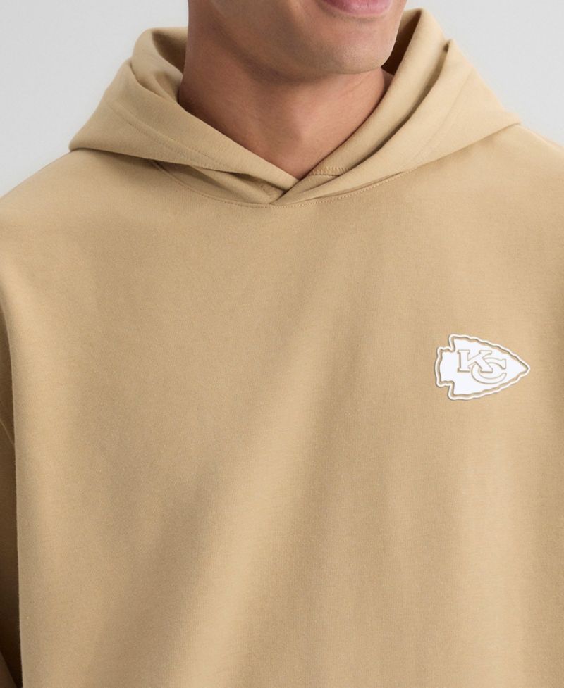 Men's Tan Kansas City Chiefs Clutch Tri-Blend Hoodie