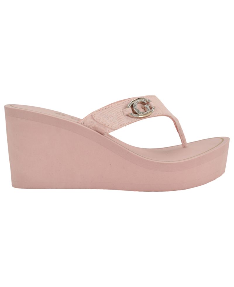 Women's Shai Embellished Logo Wedge Sandal