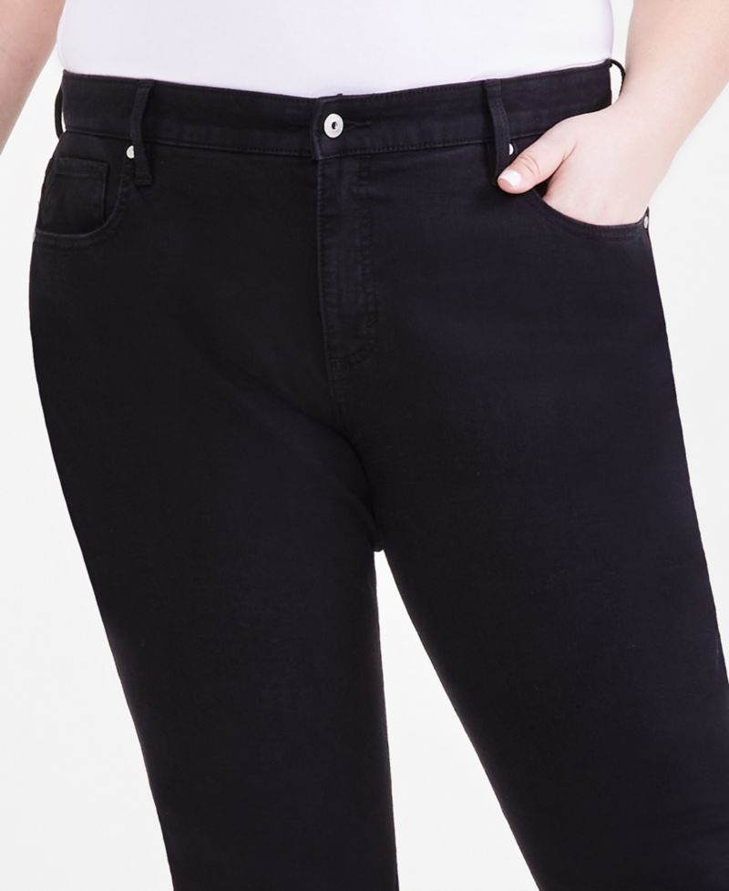 Petite Mid-Rise Curvy Bootcut Jeans, Petite & Petite Short