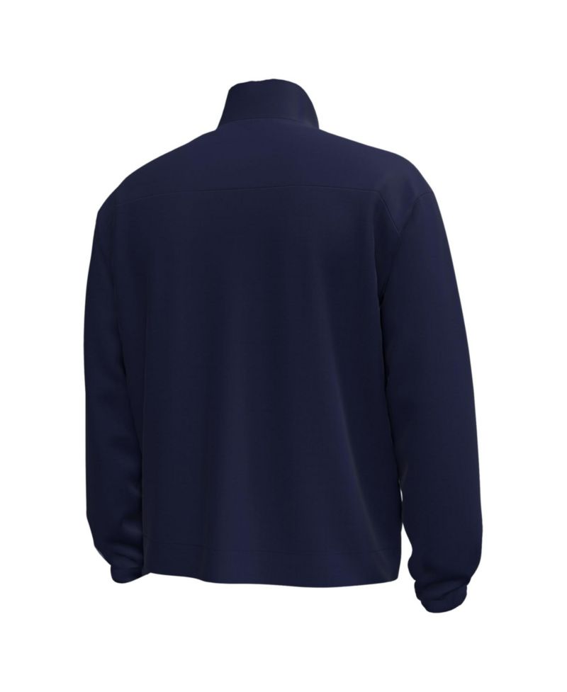 Men's #1 Navy Notre Dame Fighting Irish Irish Wear Green Unstoppable Woven Full-Zip Jacket