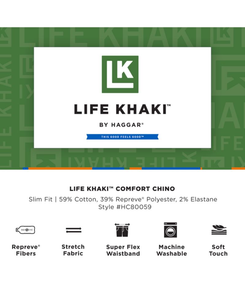 Men's Life Khaki™ Straight Fit Comfort Pant