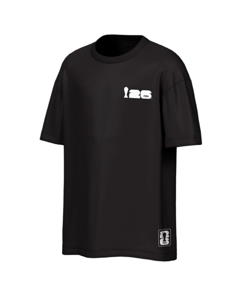Men's Black Brazil FIFA World Cup 2026 Rally Oversized T-Shirt