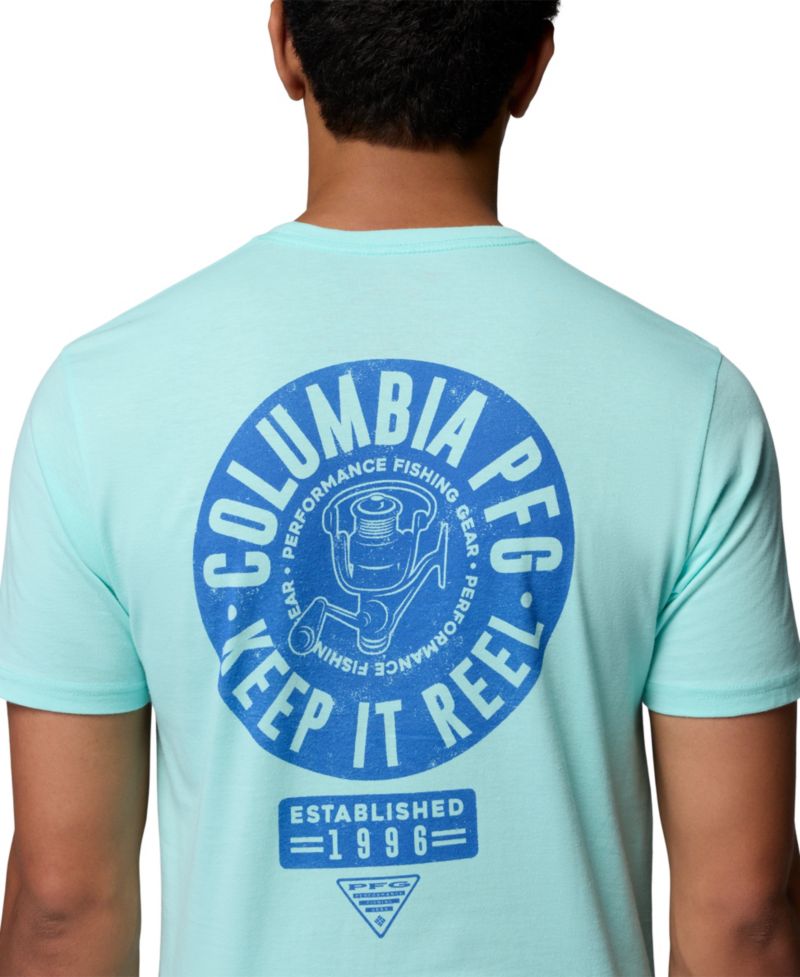 Men's Performance Fishing Gear Graphic T-Shirt