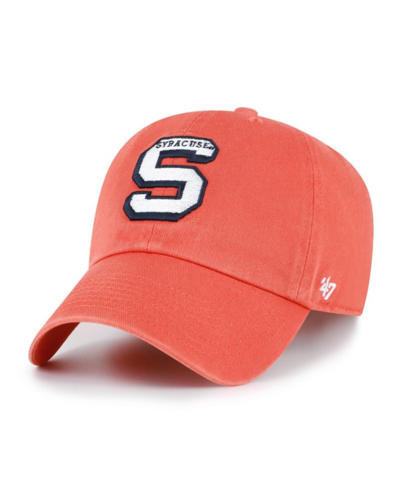 Men's '47 Orange Syracuse Orange Vault Clean Up Adjustable Hat