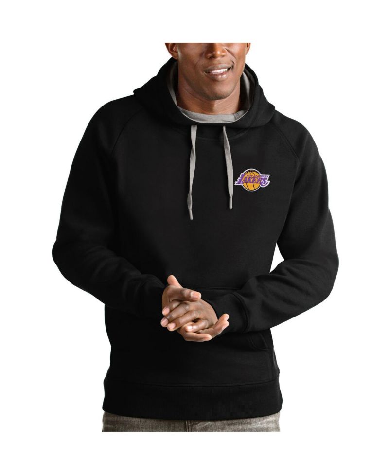 Men's Black Los Angeles Lakers Victory Pullover Hoodie