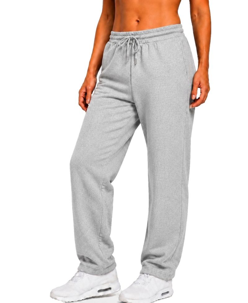 Women's Loose-Fit Heavyweight Open-Bottom Sweatpants