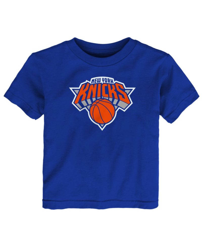 Baby Boys and Girls Blue New York Knicks Primary Logo T-Shirt