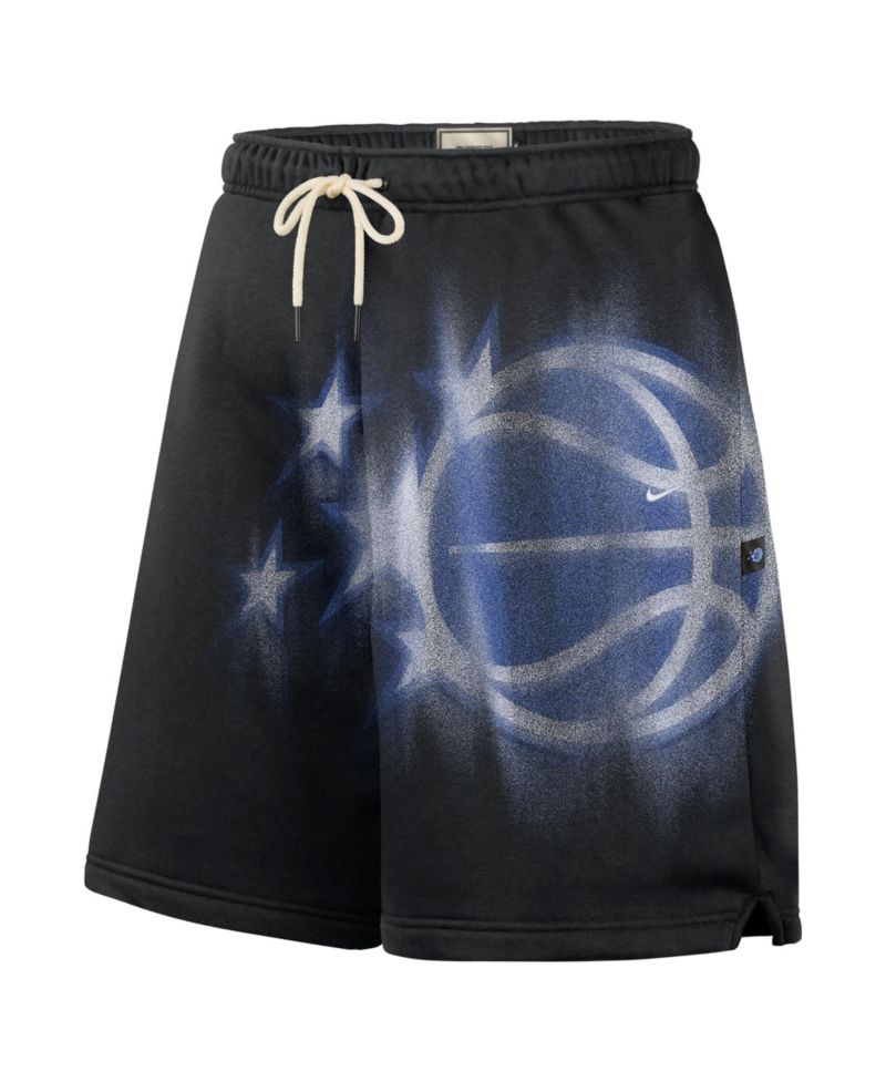Men's Black Orlando Magic 2026 Standard Issue Practice Icon Fleece Shorts
