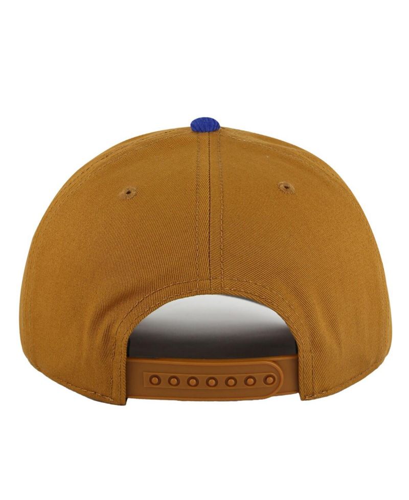 Men's Tan/Blue Tampa Bay Lightning Burnett Adjustable Hat
