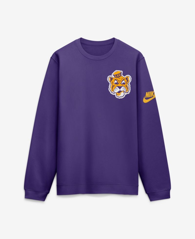 Men's Purple LSU Tigers Legacy Sweatshirt