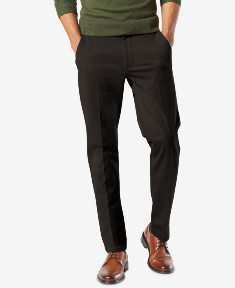 Men's Workday Smart 360 Flex Slim-Fit Khaki Stretch Pants
