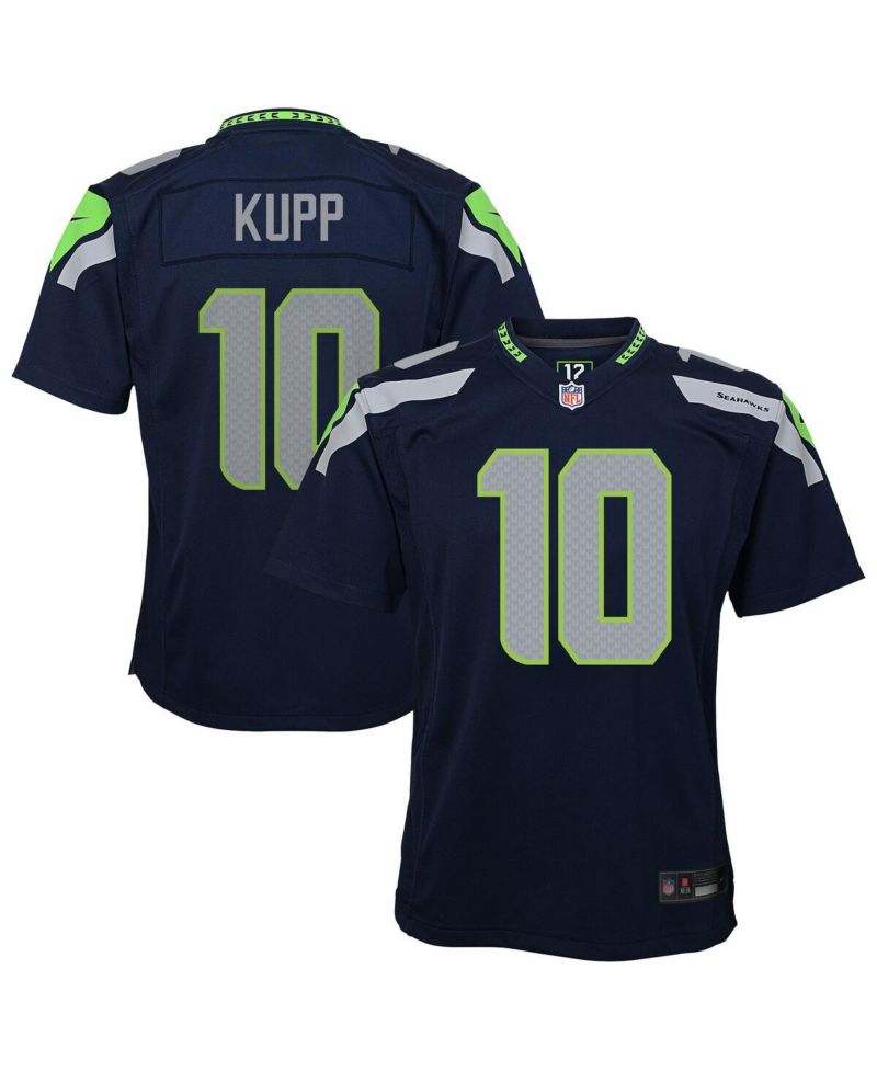 Big Boys and Girls Cooper Kupp College Navy Seattle Seahawks Team Game Jersey